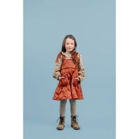 Paade Mode  Caramel Felix Puffer Pinafore Dress