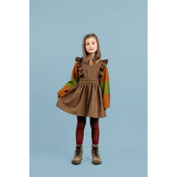 Paade Mode  Yellow Ellis Wool Pinafore Dress