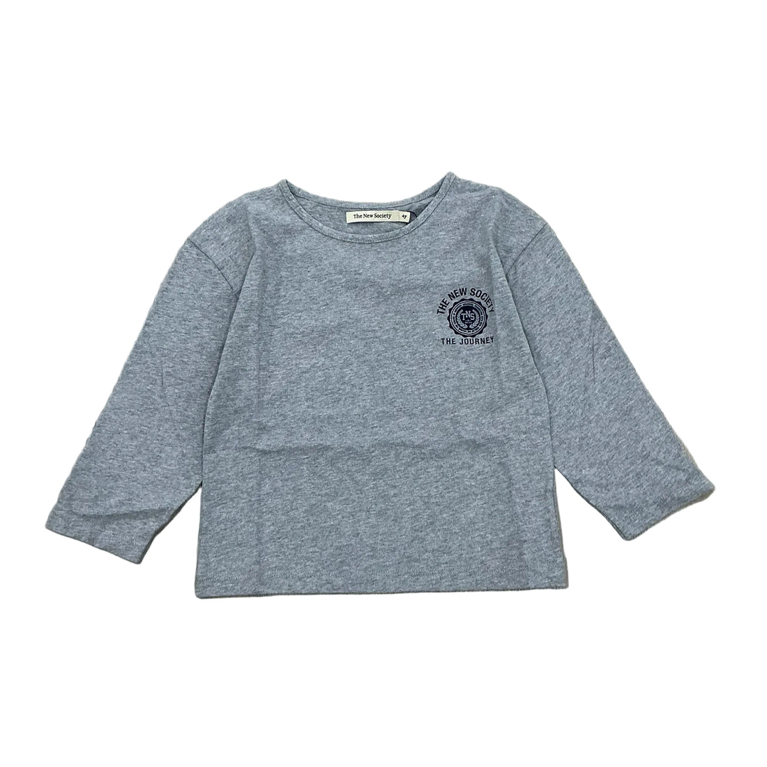 The New Society Mid Grey Melange Ash Special Tee