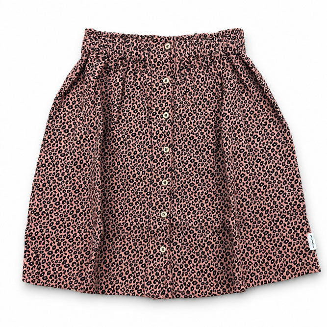 Piupiuchick Pink Animal Print Knee-Length Skirt