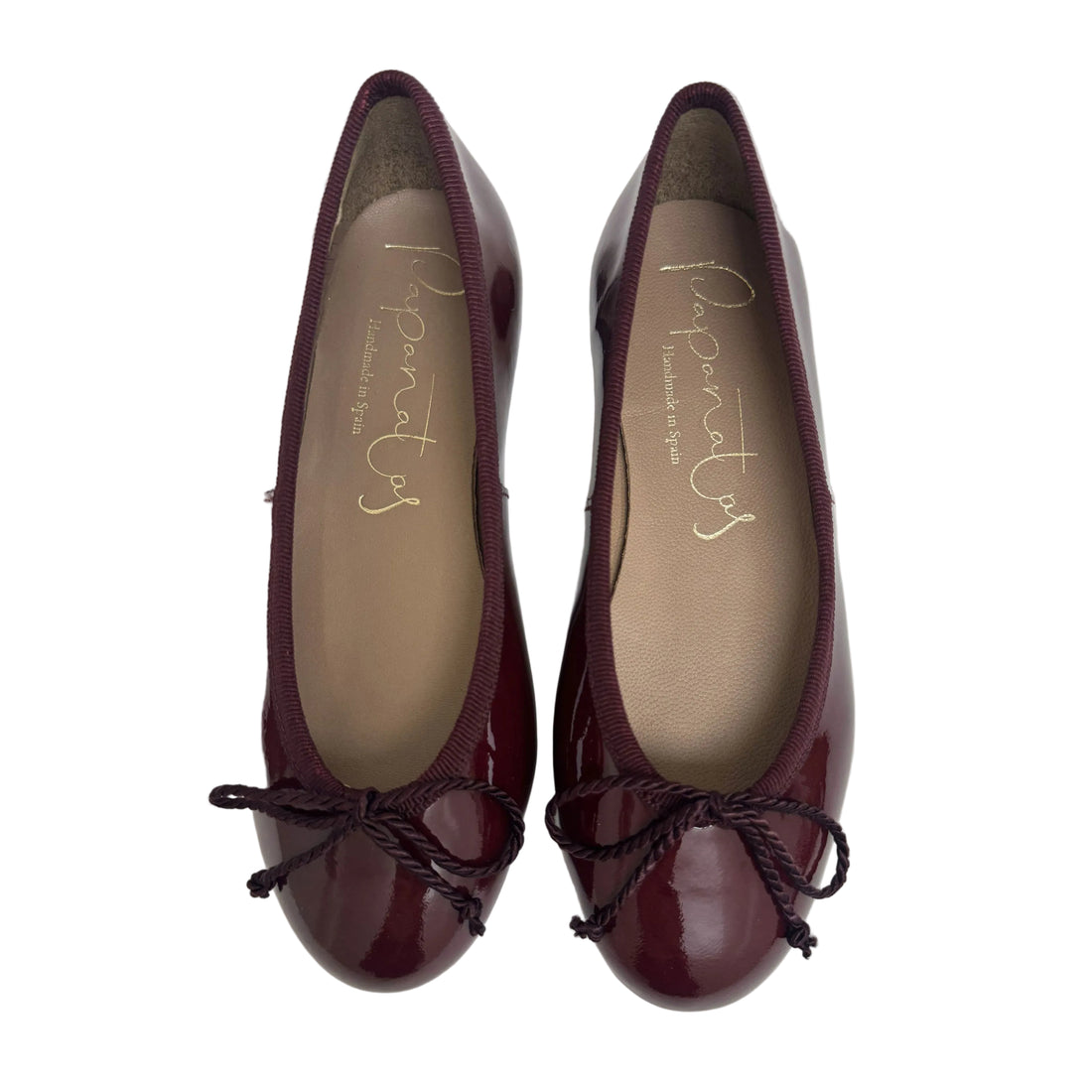 Papanatas  Cherry Ballet Flat