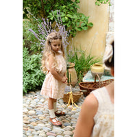 Bonjour Light Pink Chanderi Eleonore Dress