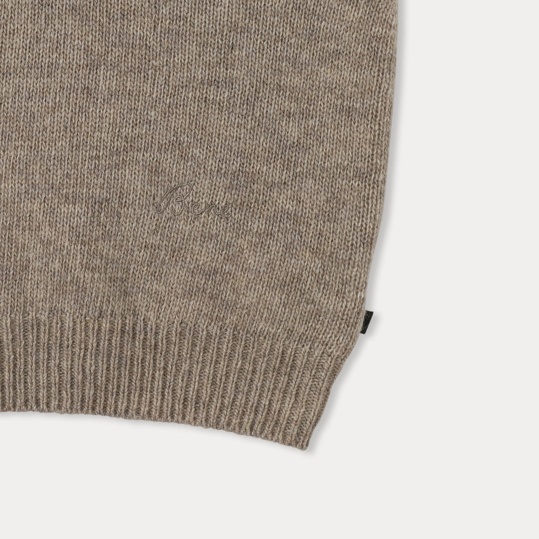 Bene Bene Linen Beige Cuddly Knit Vest