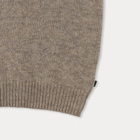 Bene Bene Linen Beige Cuddly Knit Vest