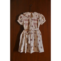 Bonjour Garden Flowers Print Handsmock Dress