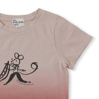 Bene Bene Pink Dip Dye Tee