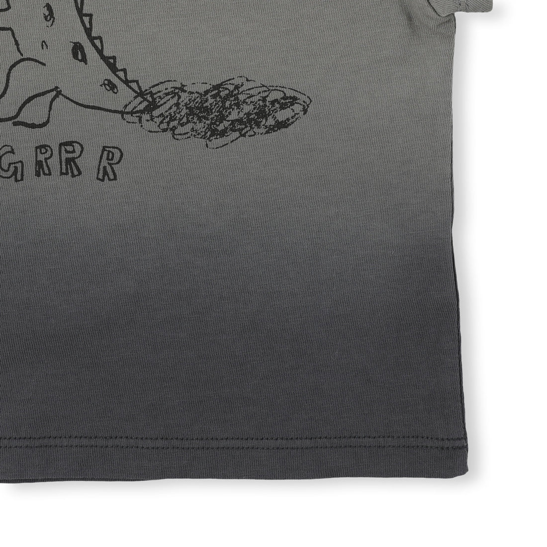 Bene Bene Khaki Half Dip Dye Baby Tee