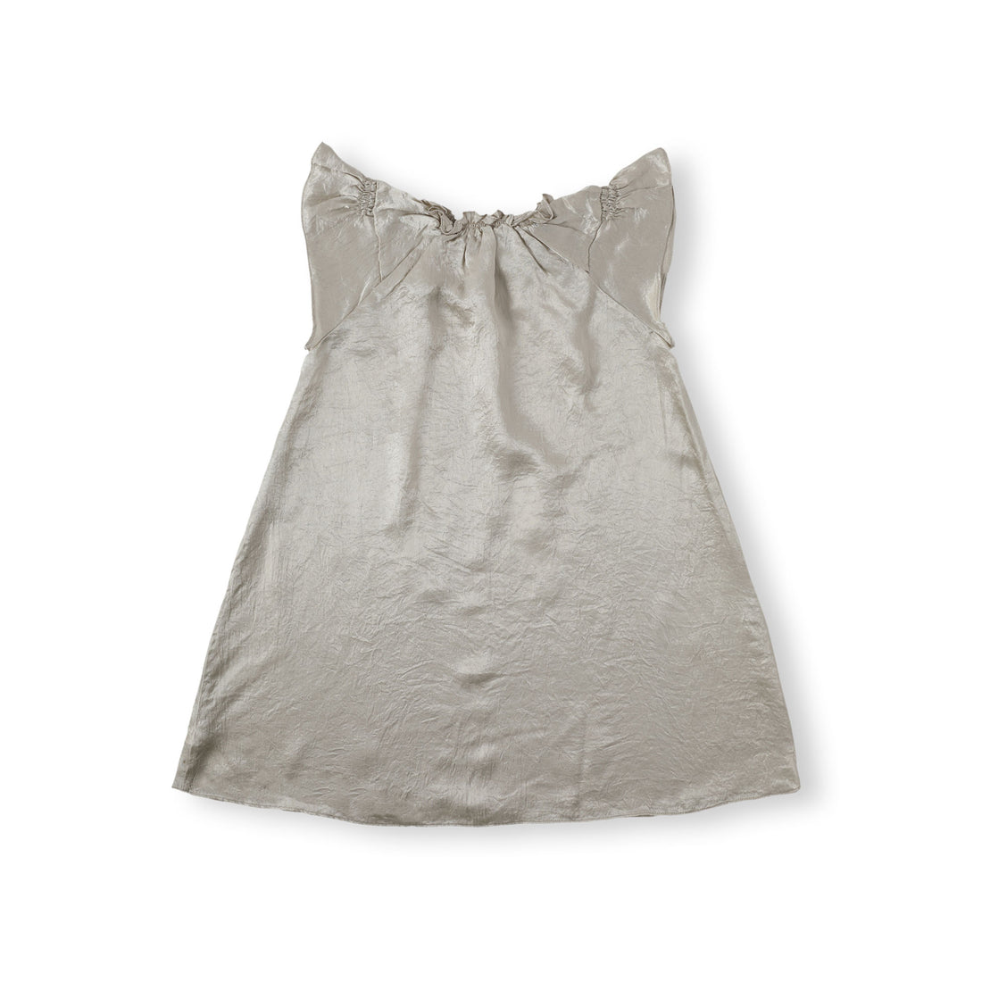 Bene Bene Gold Flutter Dress