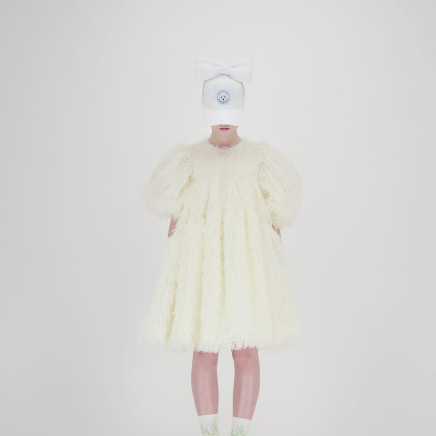 Caroline Bosmans Off White Fluid Dress – Ladida