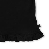 Bene Bene Black Pure Sleeveless Frill Baby Tee