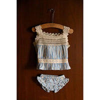 Bonjour Blue Transat Stripe Set