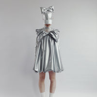 Caroline Bosmans Silver Metal Cap
