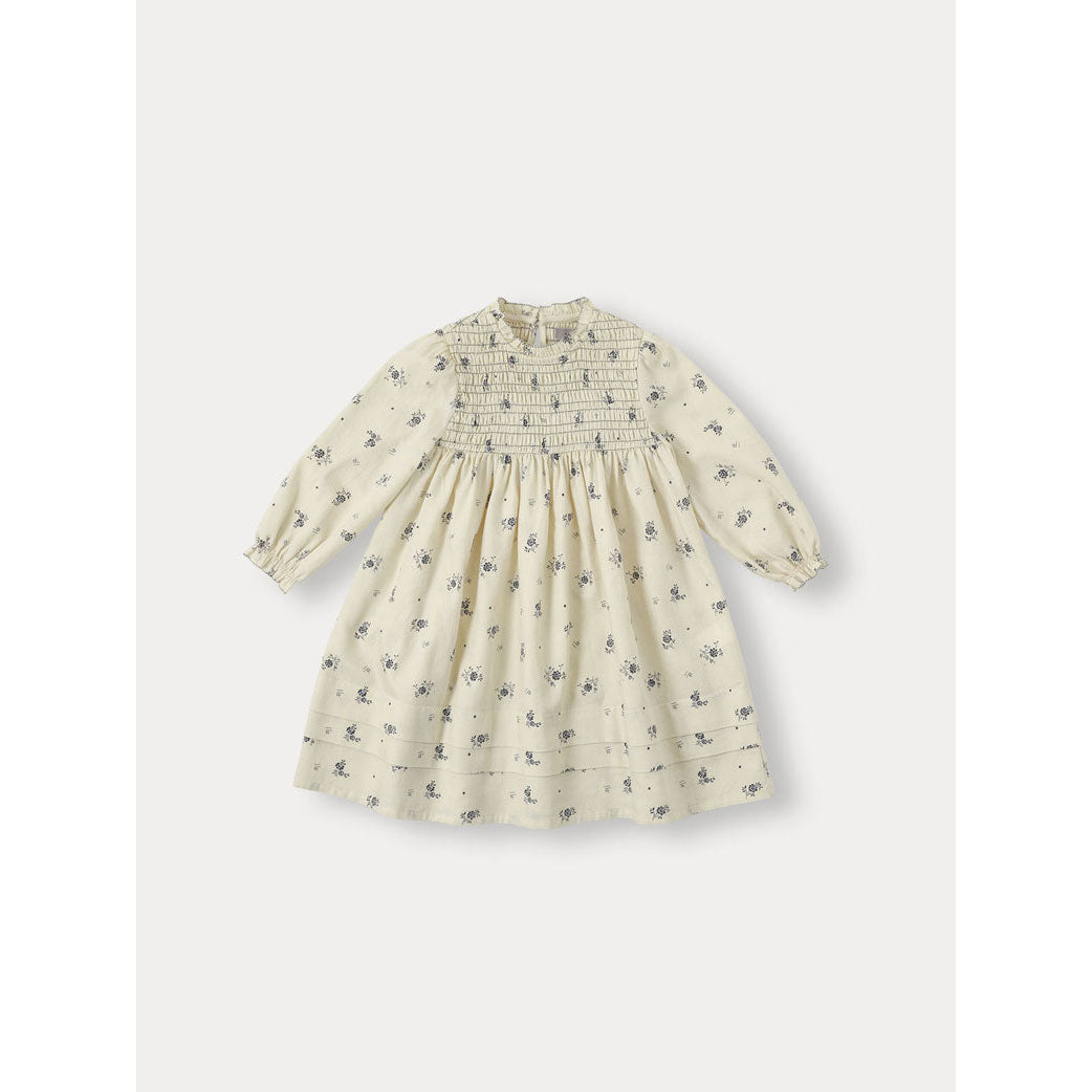 Bene Bene Ecru Leon Smocking Dress