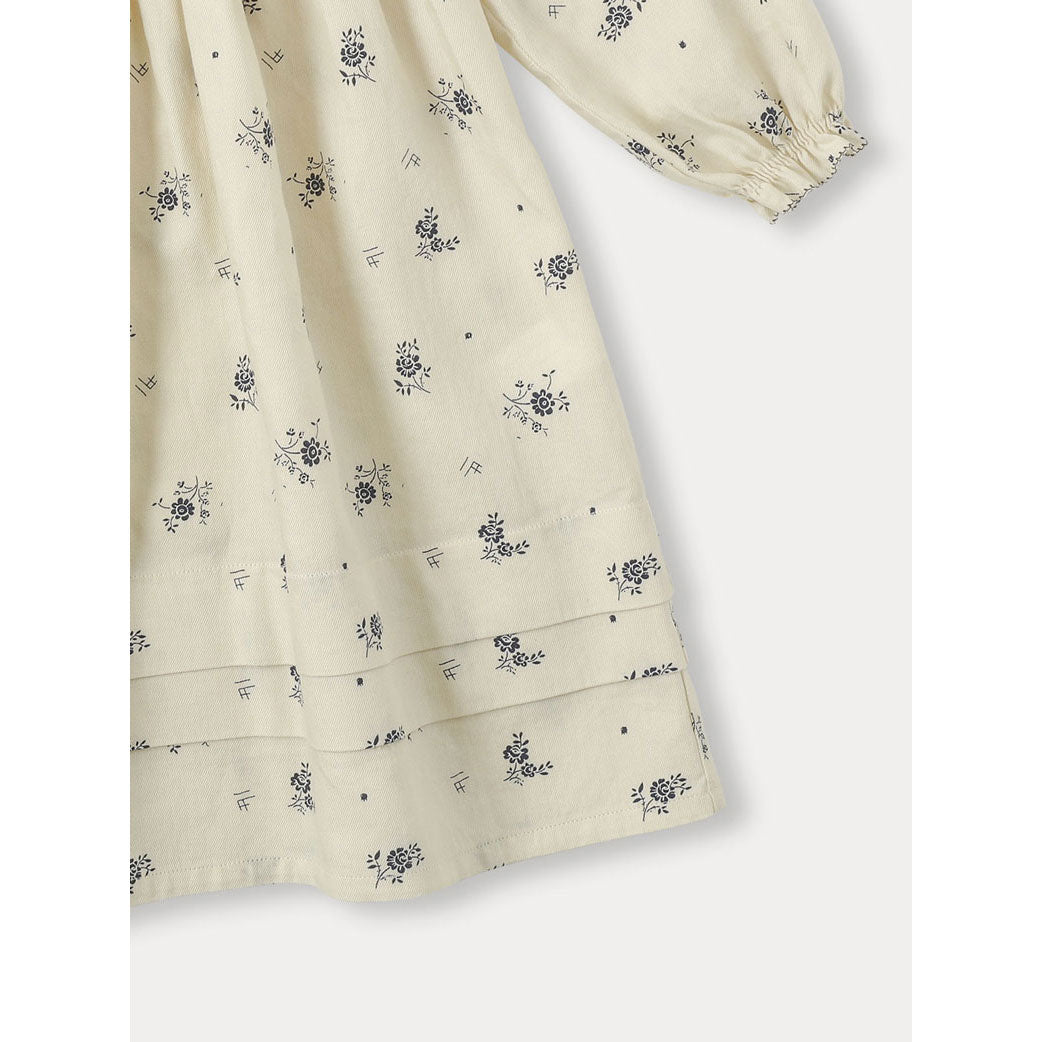 Bene Bene Ecru Leon Smocking Dress