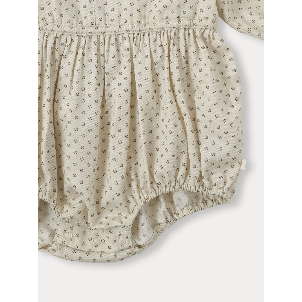 Bene Bene Orange Baby Yuki Dot Romper