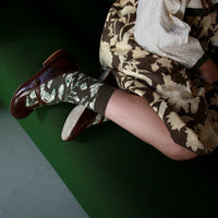 Bonjour Autumnal Terra Flower Ines Dress