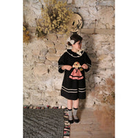 Bonjour Black Baby Cord Dress