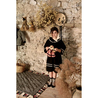 Bonjour Black Baby Cord Dress
