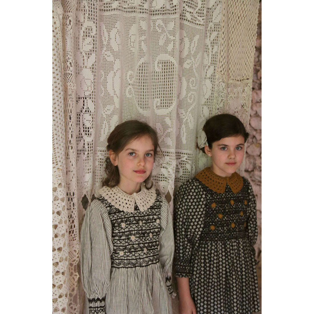 Bonjour Provencal Print Handsmock Blouse