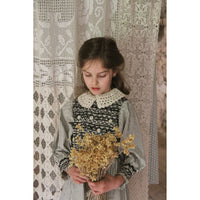 Bonjour Black Stripe Handsmock Blouse