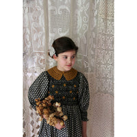Bonjour Provencal Print Handsmock Blouse