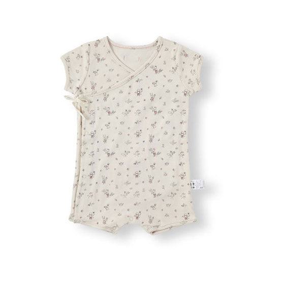 Bene Bene Light Pink Baby Organic Newborn Romper