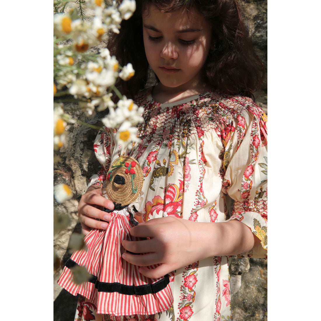 Bonjour Jacqueline Border Print Dress