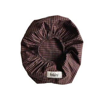 Lalaby Indigo Check Wet Wipe Cover