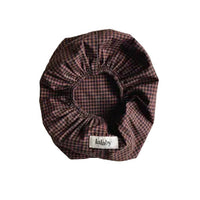 Lalaby Indigo Check Wet Wipe Cover