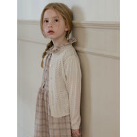 Louisiella Light Beige Ianthe Knit Cardigan