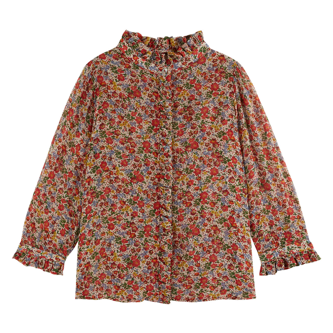 Emile et Ida Wildflowers Womens Blouse