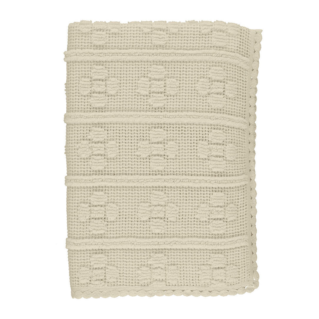 Bebe Organic Dreamy Natural Blooms Inez Blanket