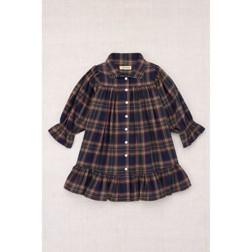   Ink Plaid Ingrid Dress