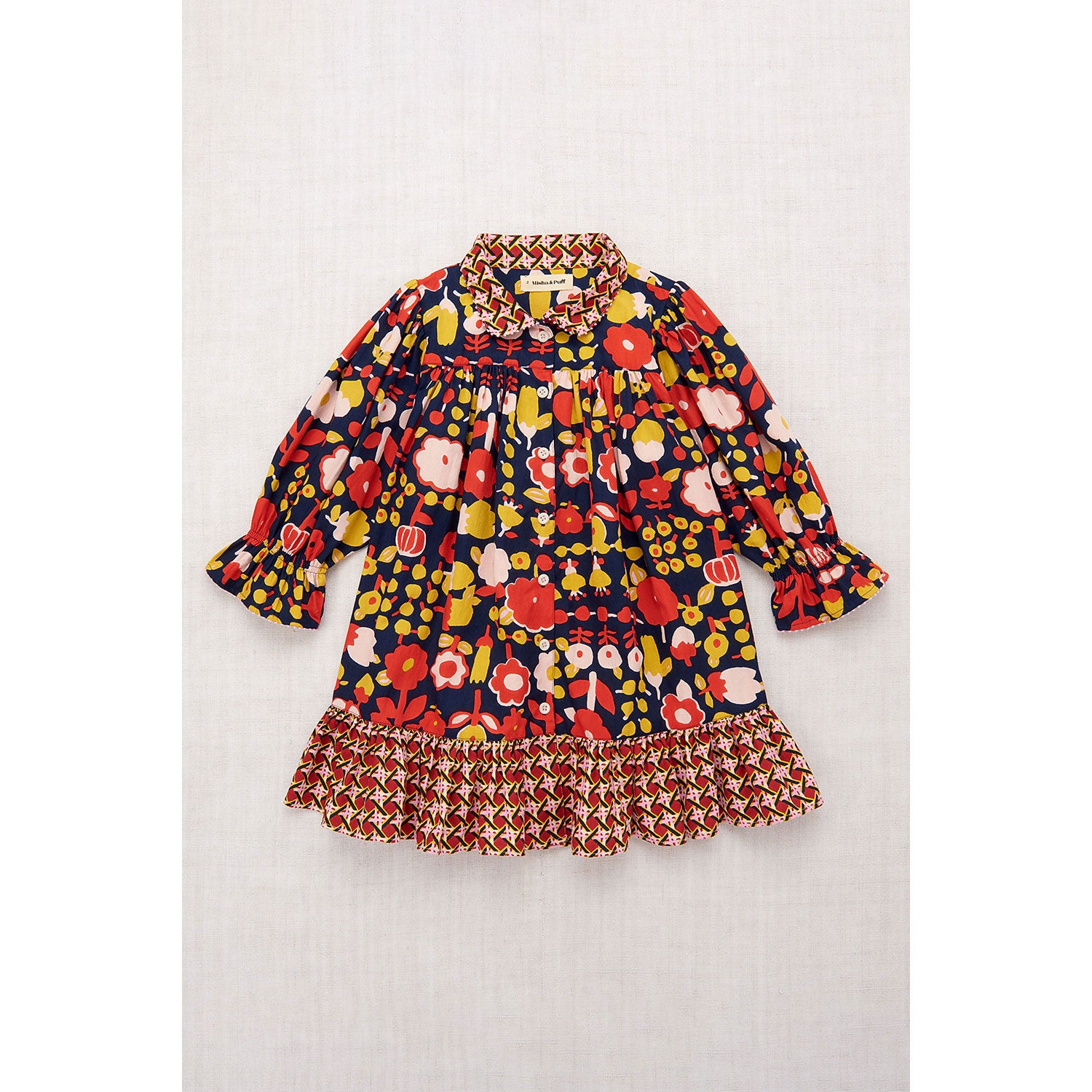 希少！Misha&Puff☆OG Ruffle Tunic Dress☆5-6y Misha and Puff Ink Playground Ingrid Dress – Ladida