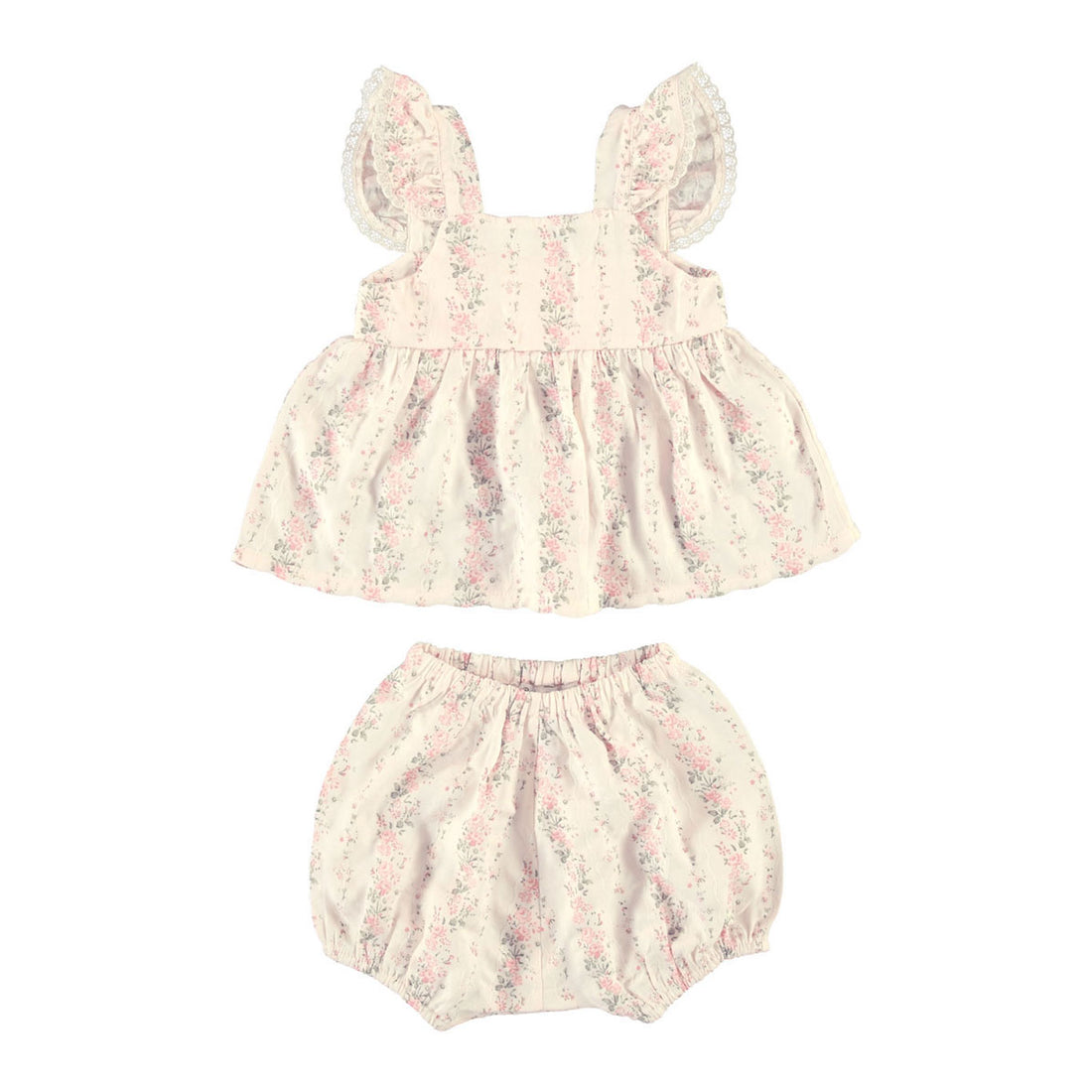 Bebe Organic Floral Stripes Irene Baby Set