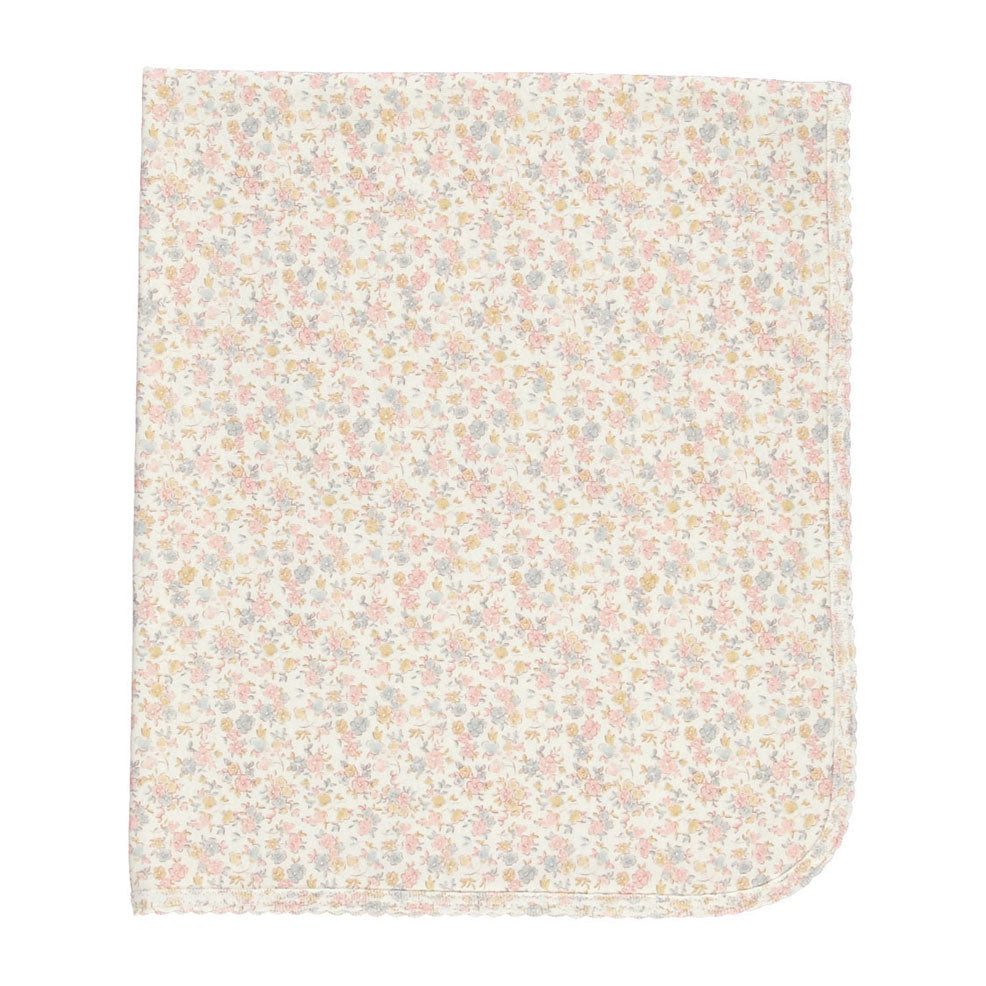 Bebe Organic Blooms Iris Blanket