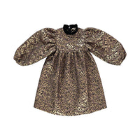 Bebe Organic Metallic Florals Isadora Dress