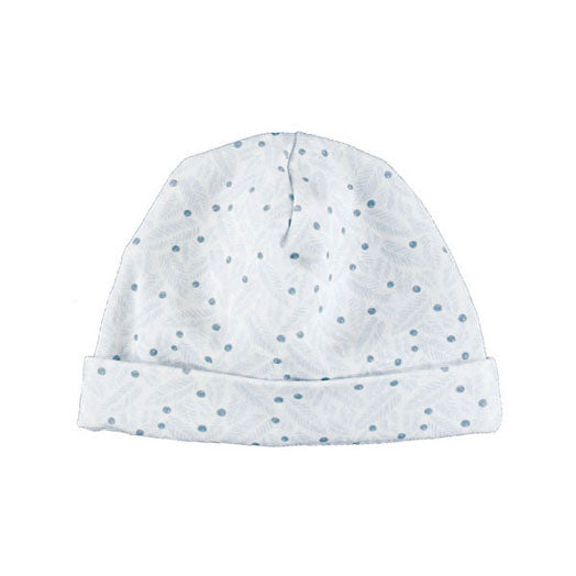 Bebe Organic Blue Leaves Iver Hat
