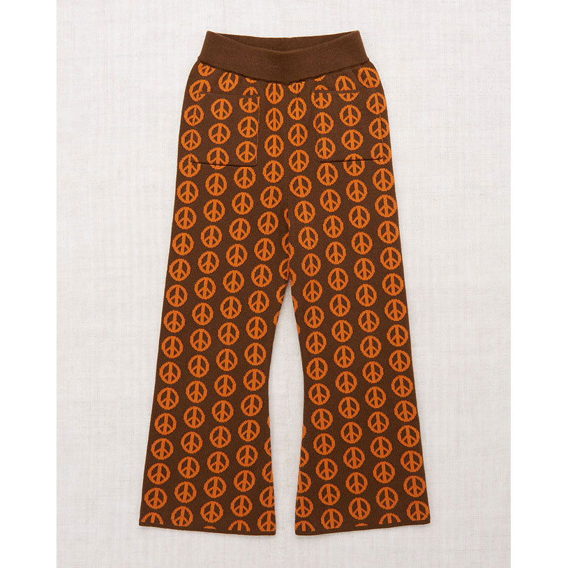 Misha and Puff  Nut Brown Peace Jacquard Izzy Pant