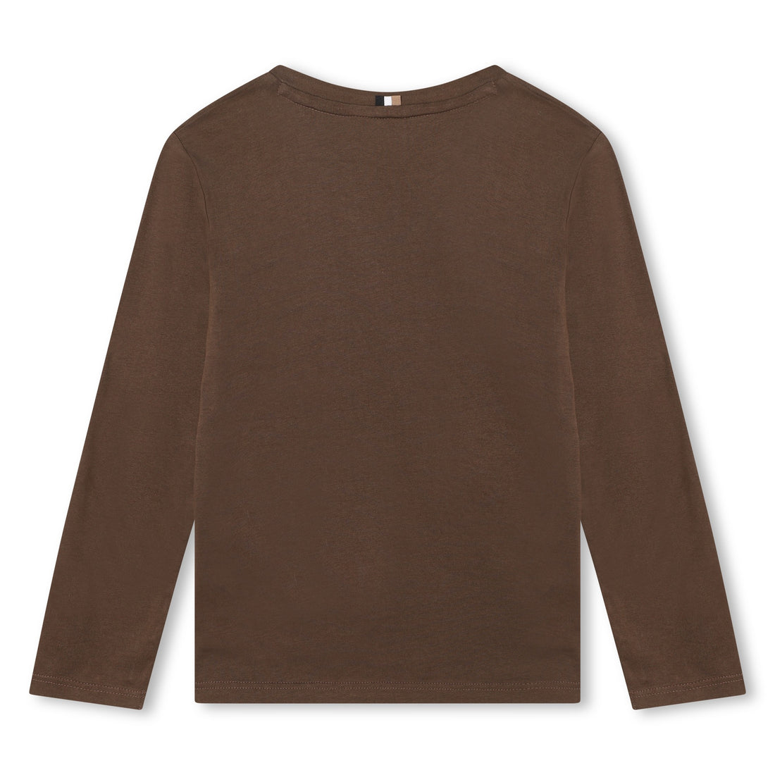 Hugo Boss Brown Long Sleeve T-Shirt