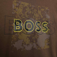 Hugo Boss Brown Long Sleeve T-Shirt