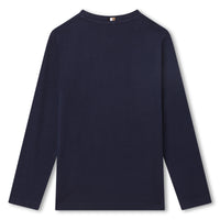 Hugo Boss Navy Long Sleeve T-Shirt