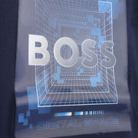 Hugo Boss Navy Long Sleeve T-Shirt