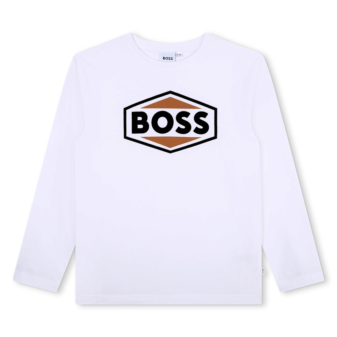 Hugo Boss White Long Sleeve T-Shirt