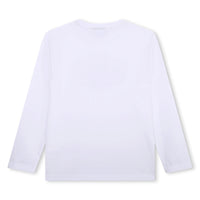 Hugo Boss White Long Sleeve T-Shirt