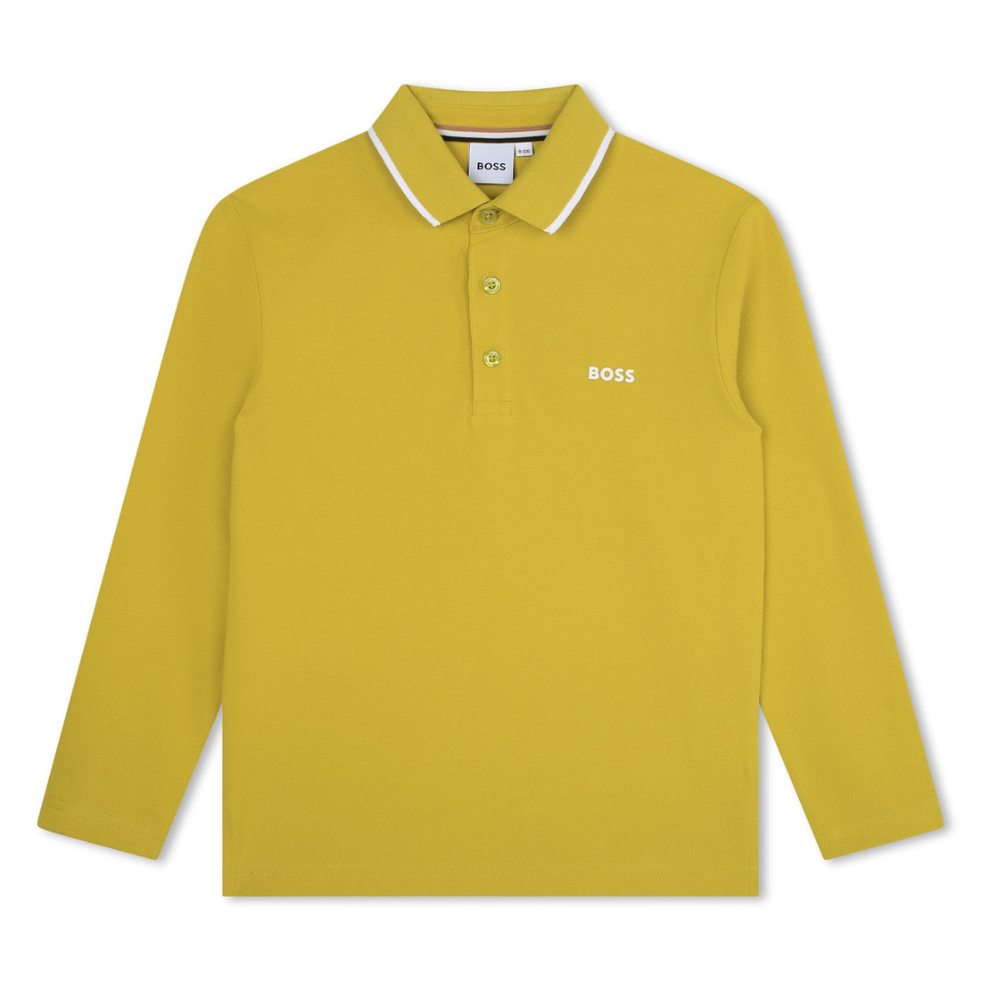 Hugo Boss Lime Long Sleeve Polo