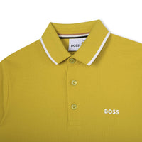 Hugo Boss Lime Long Sleeve Polo