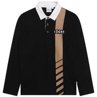 Hugo Boss Black Mini Me White Collar Polo