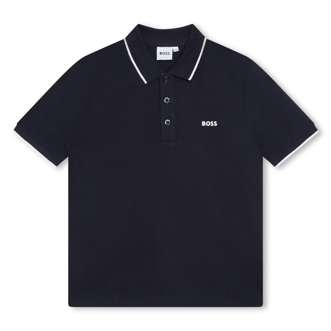 Hugo Boss Navy Basic Short Sleeve Polo