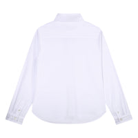 Hugo Boss White Plain Shirt